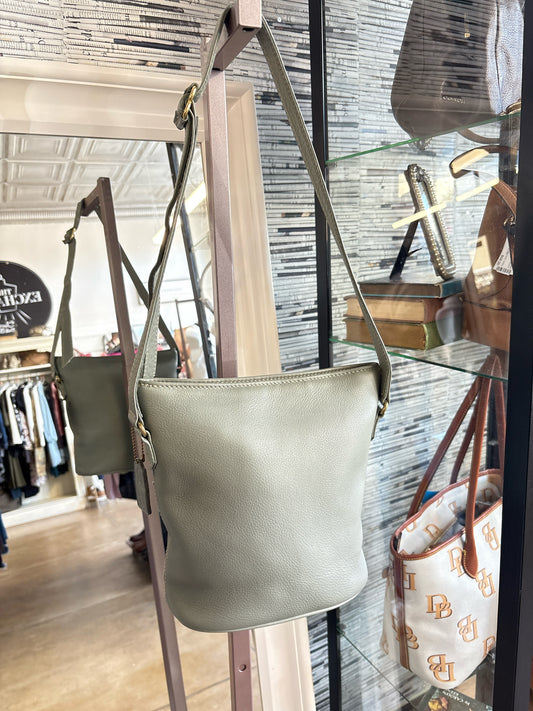 COACH light green Bucket bag Purse