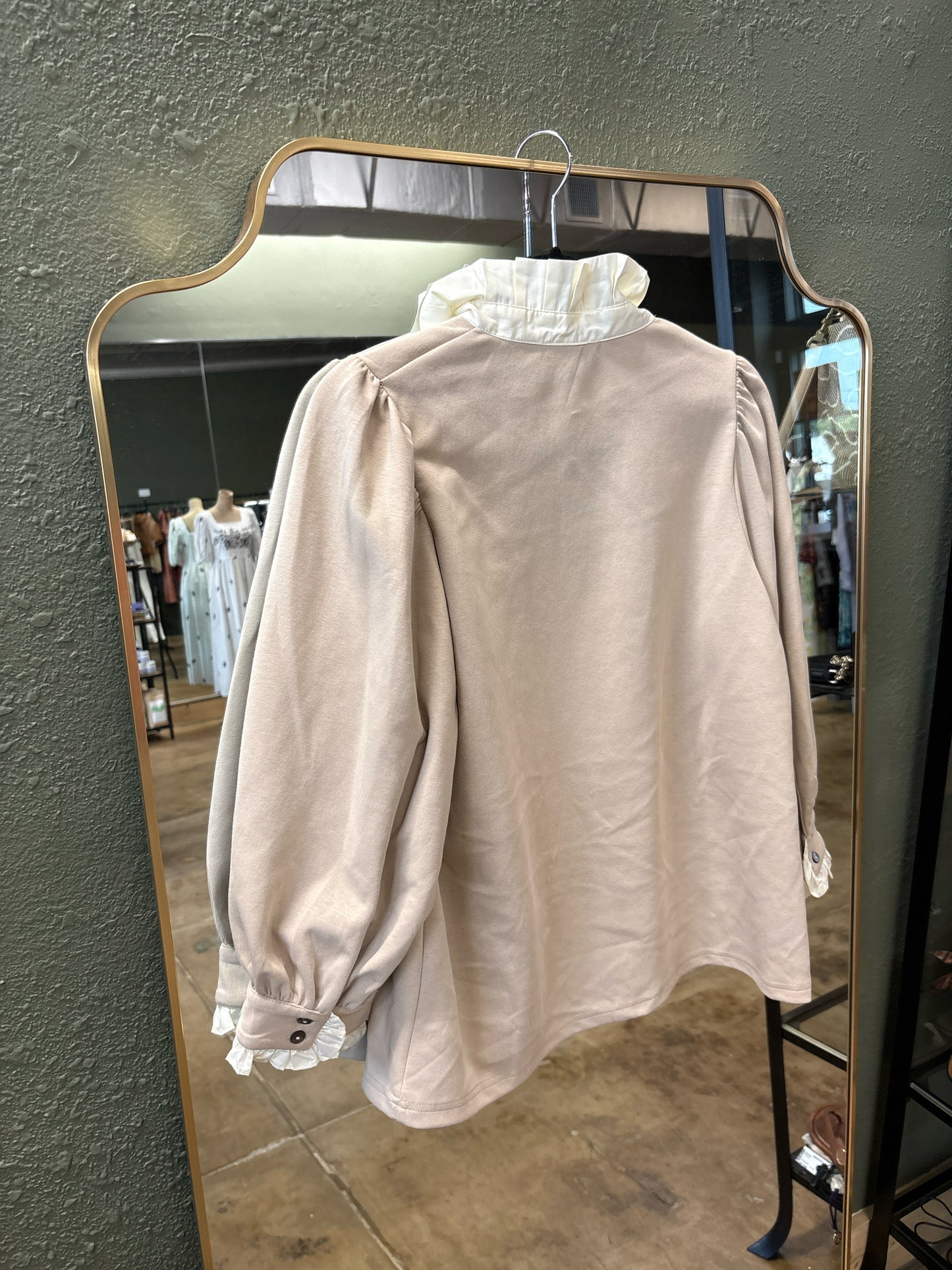 entro Size M Brown Top