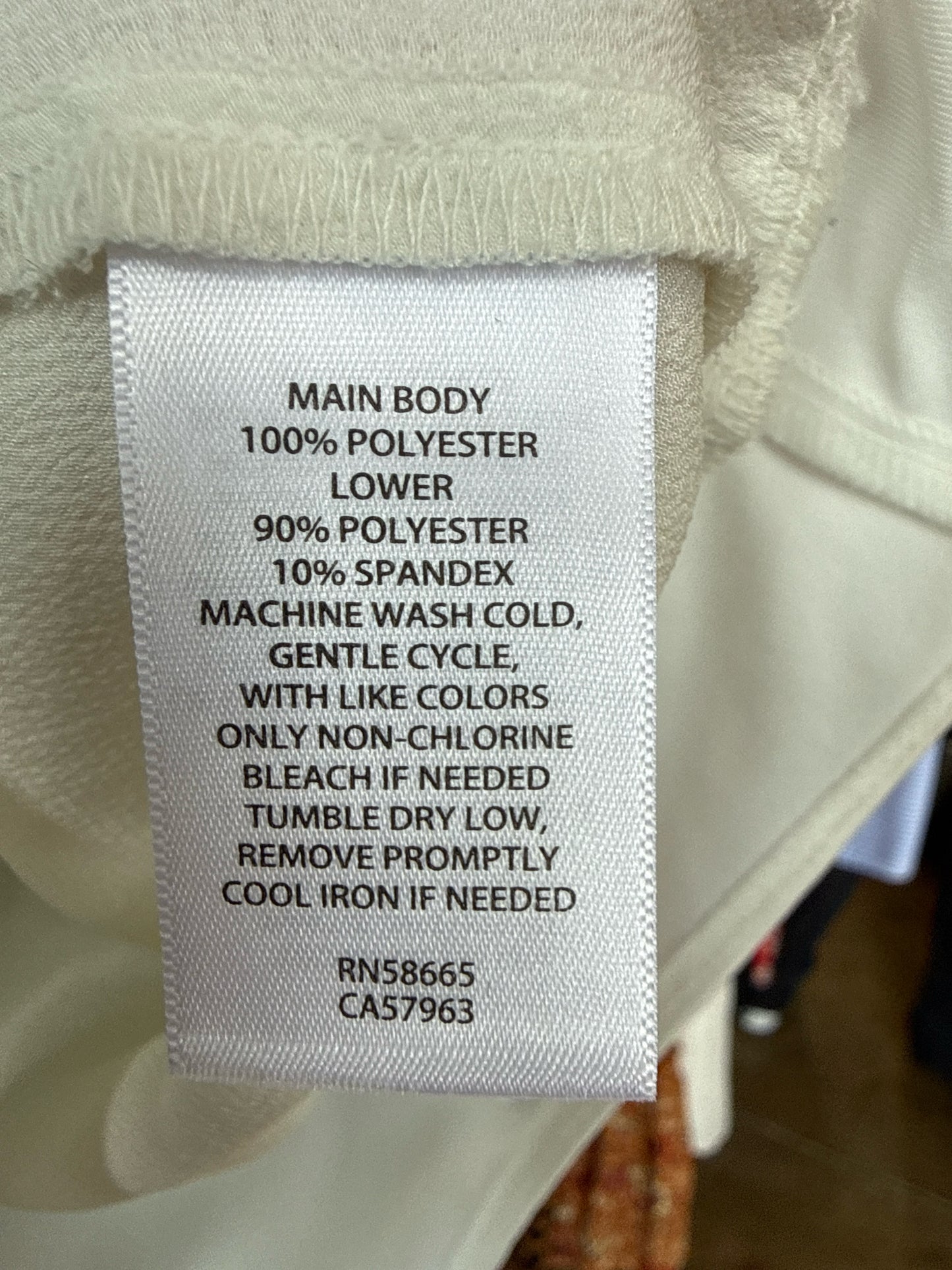 Open Edit Size M Ivory Bodysuit