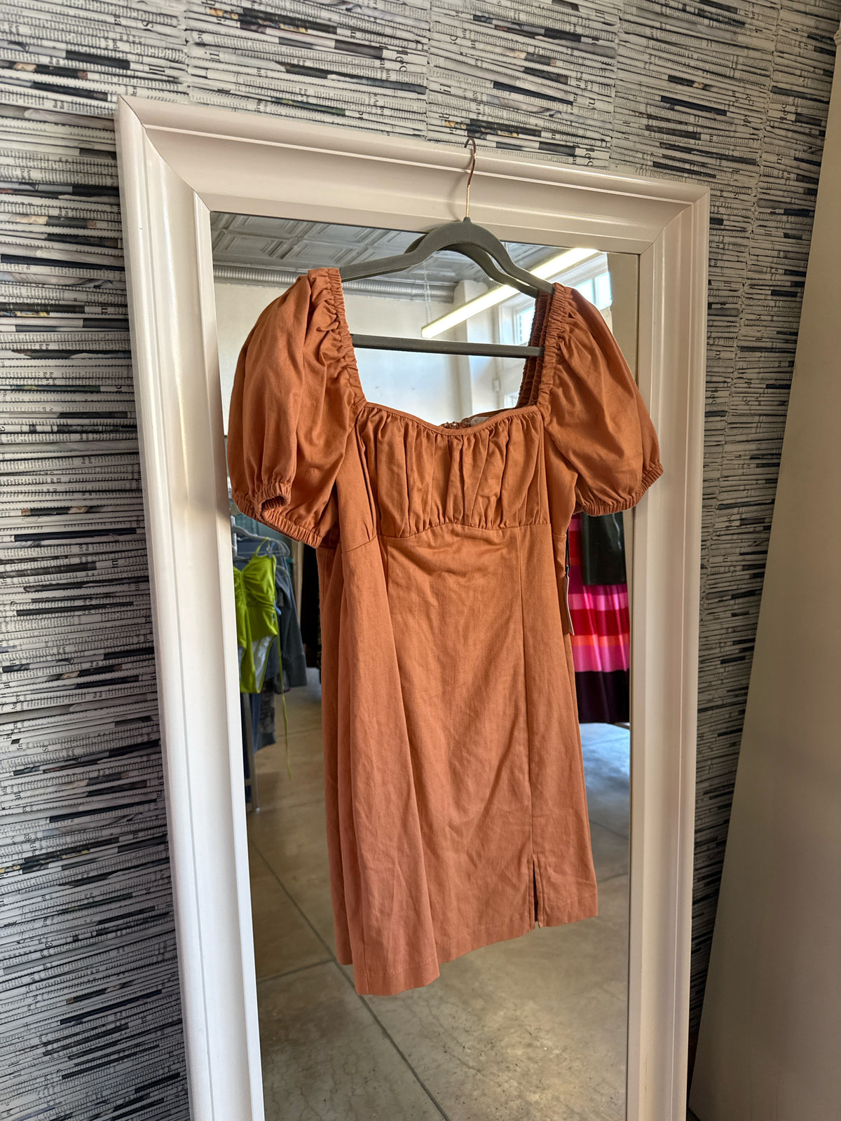 Astr the Label Size L Orange Dress