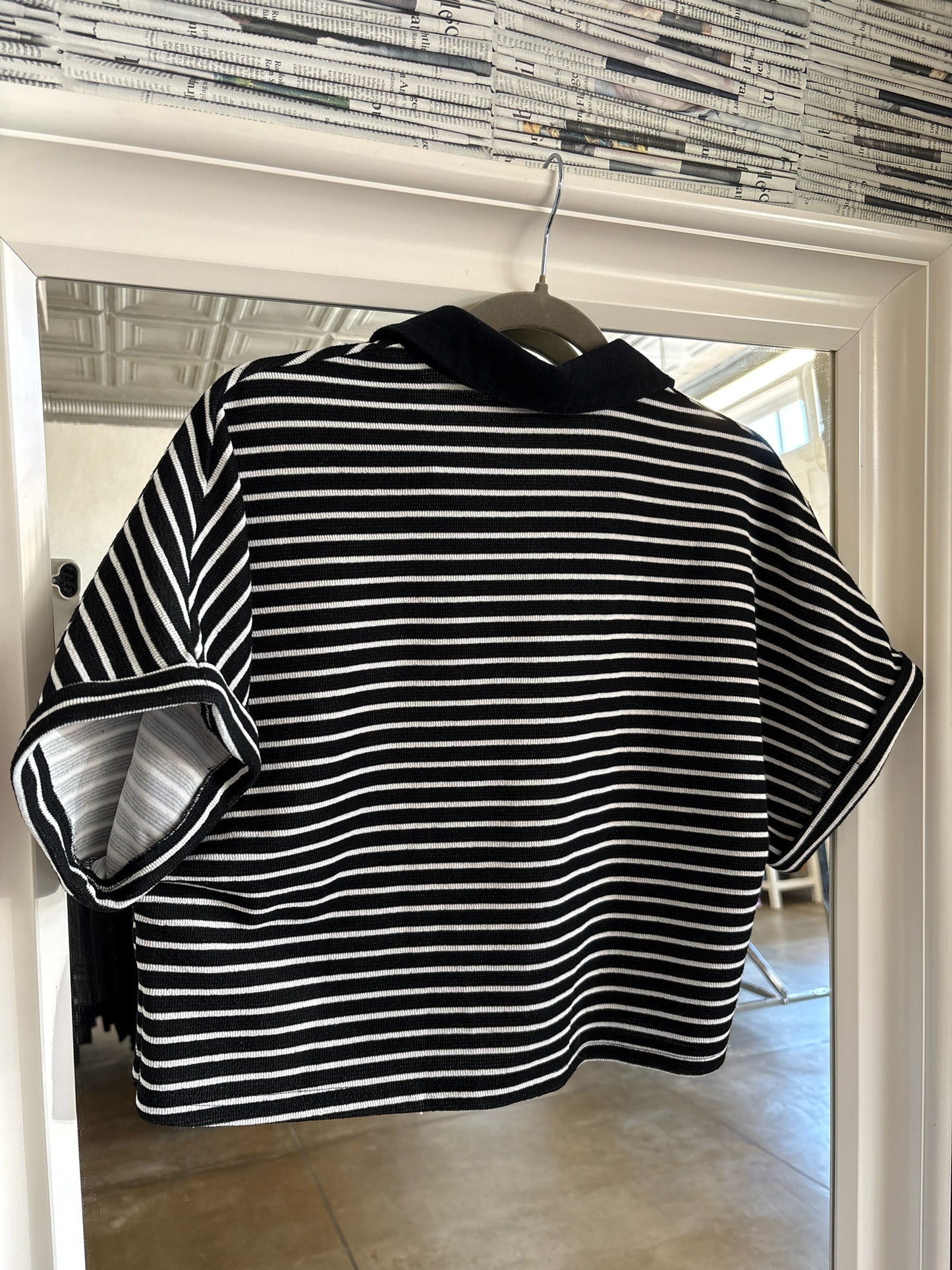Cicy Bell Size S Black & White Two Piece Set
