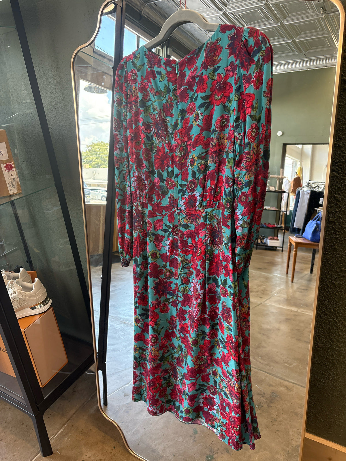 TALBOTS Size 10 Petite Print Dress