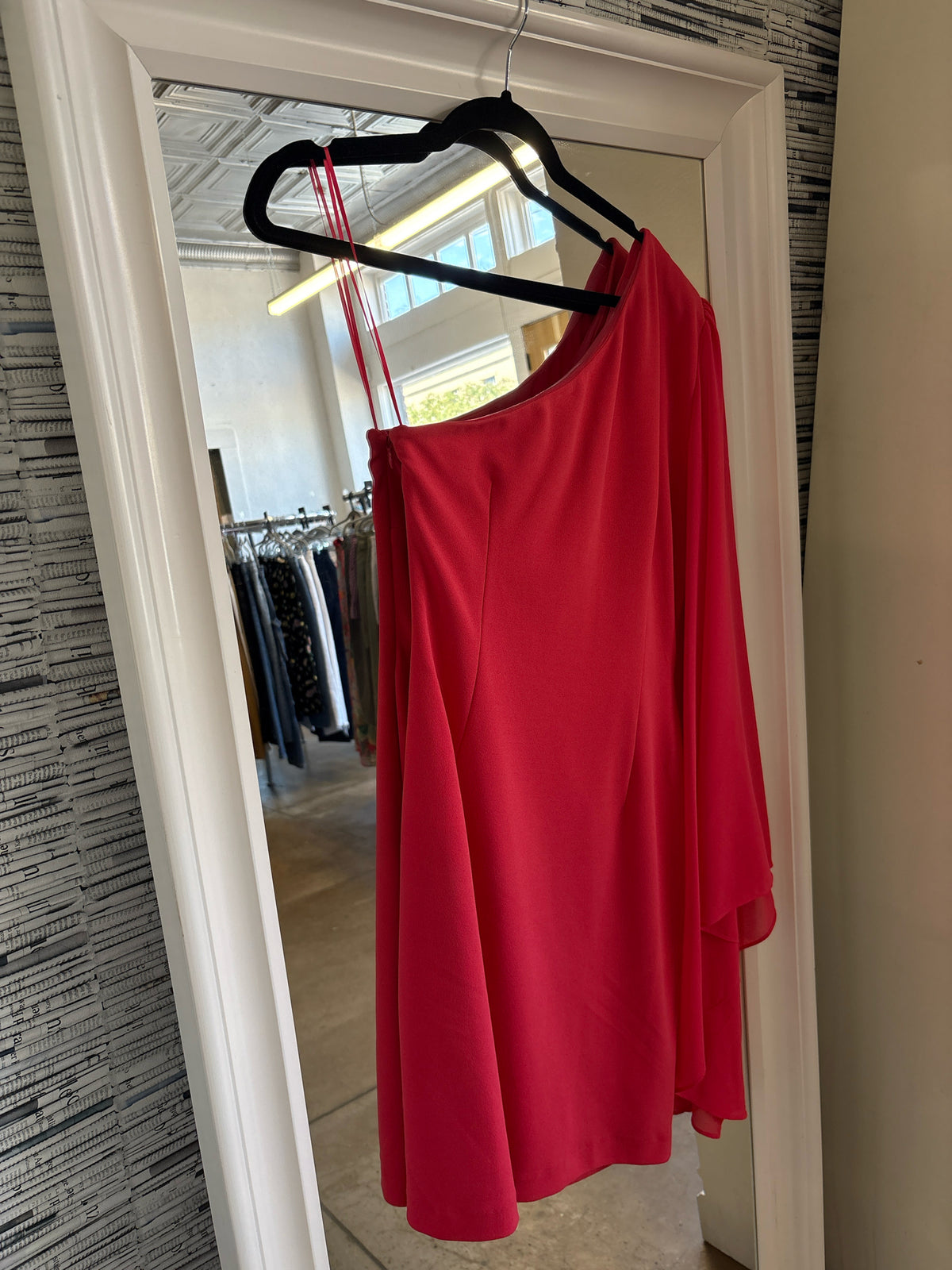 BELLE BADGLEY MISCHKA Size 8 Melon Dress