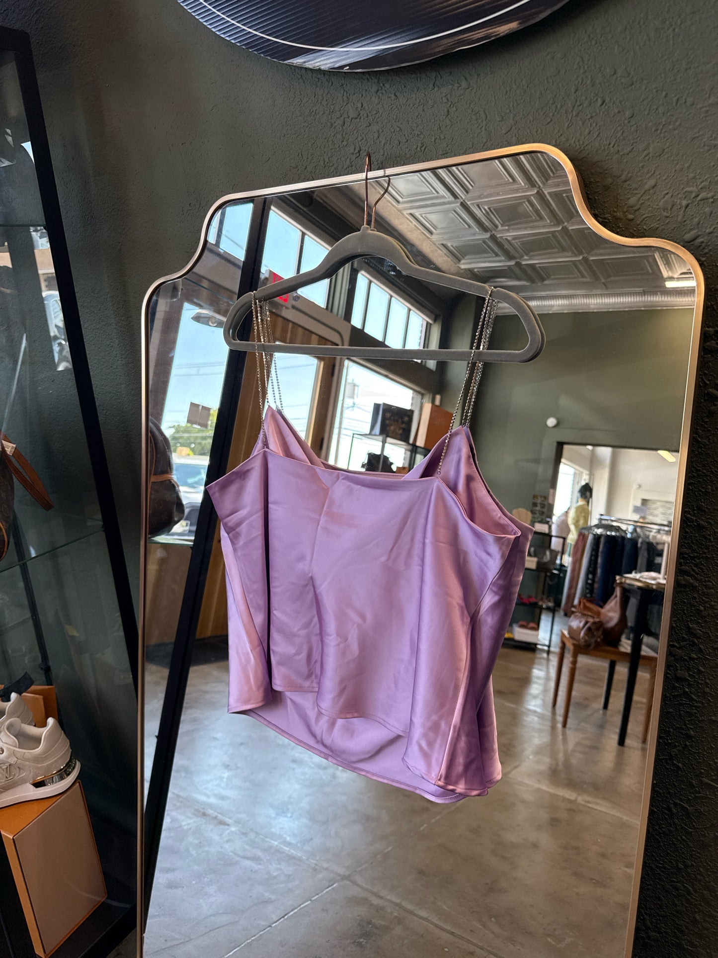 House of Harlow 1960 Size L Purple Top