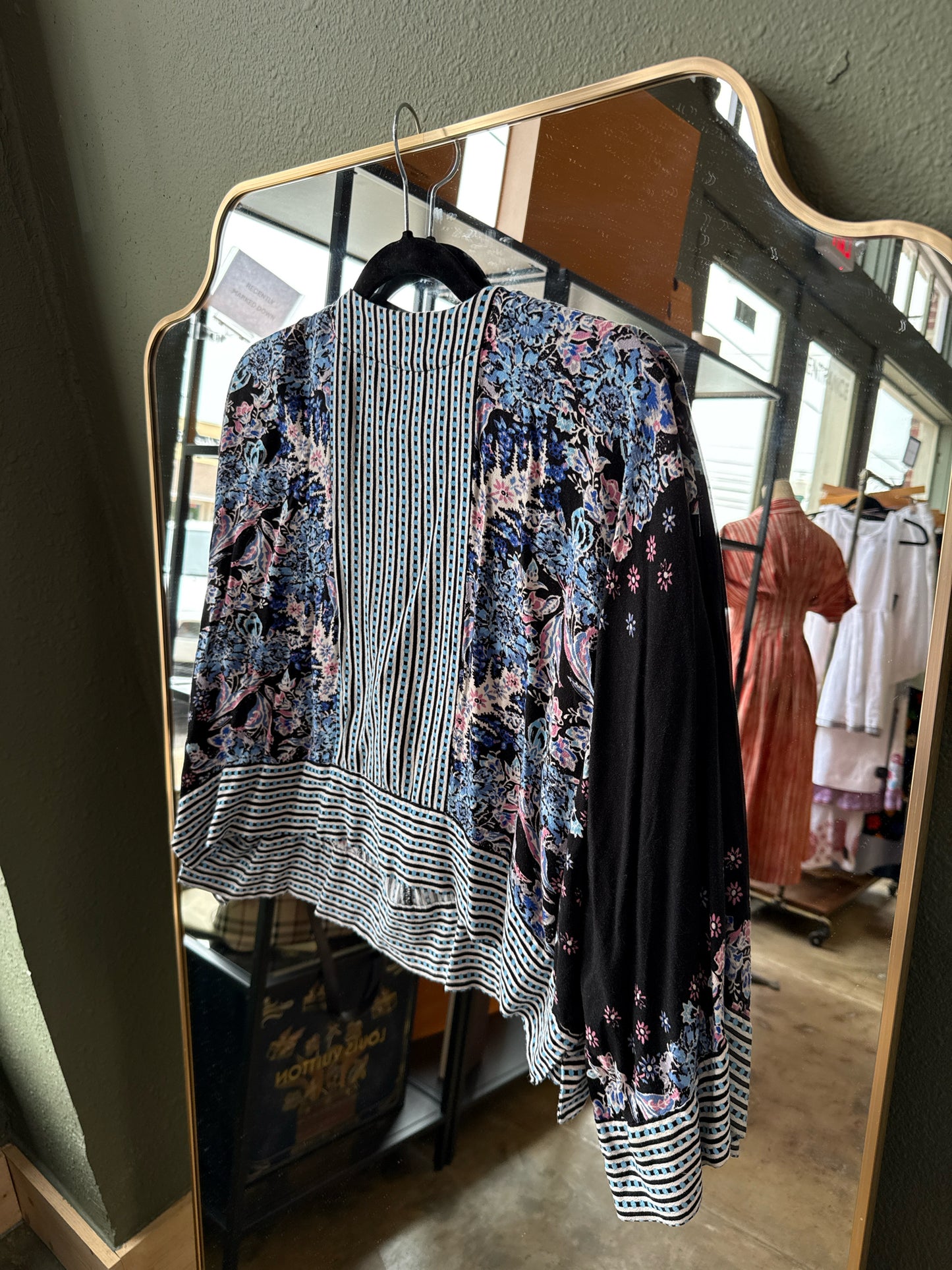 free people Size S Black/Blue Top