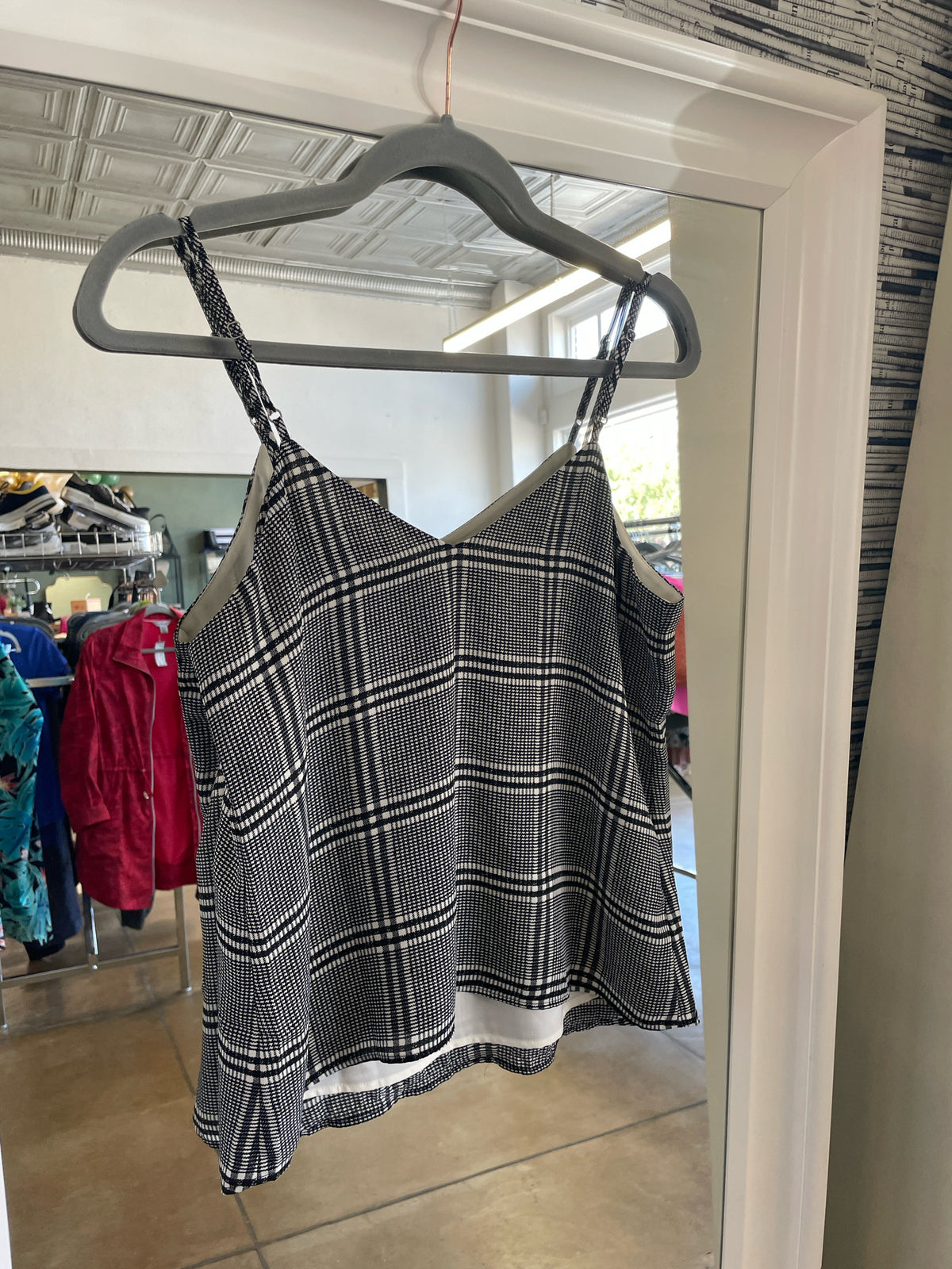 Banana Republic Size XS plaid Top