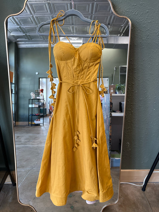 Size M mustard yellow Dress