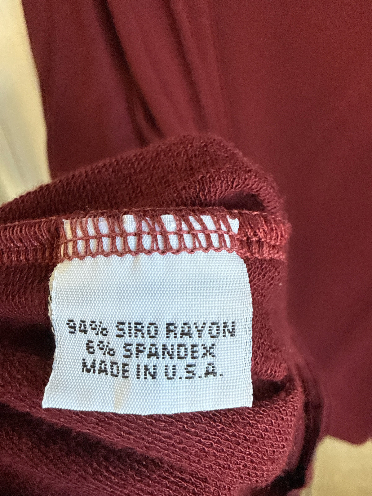 Bryn Walker Size M Maroon Top
