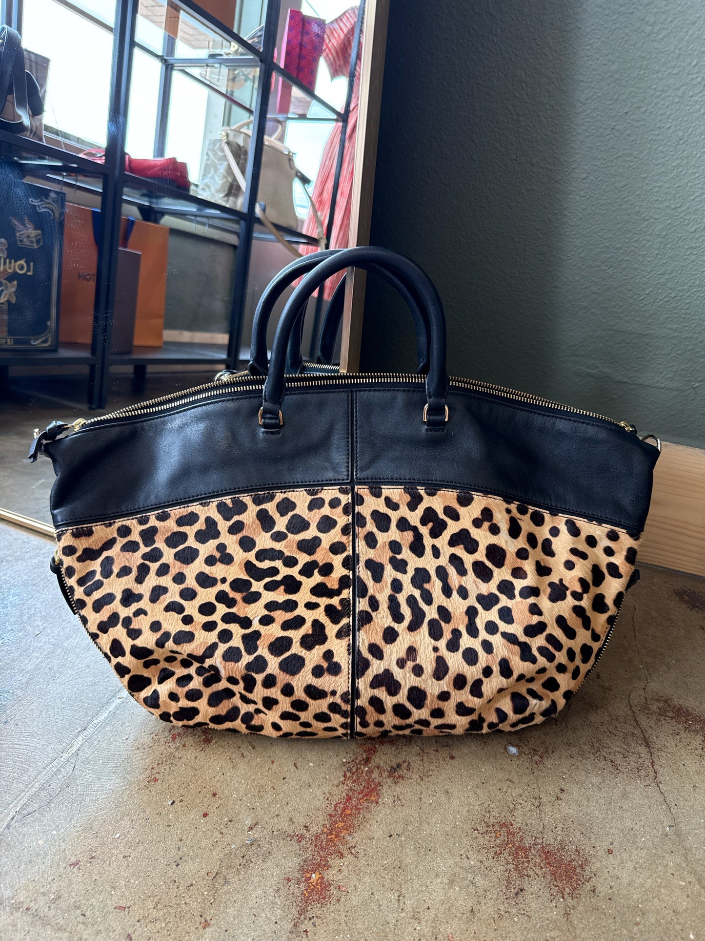 Tory Burch Leopard Purse