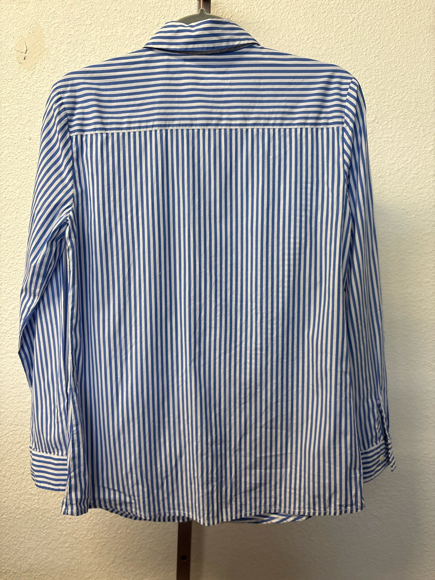 j mclaughlin Size S Blue/White Stripe Top