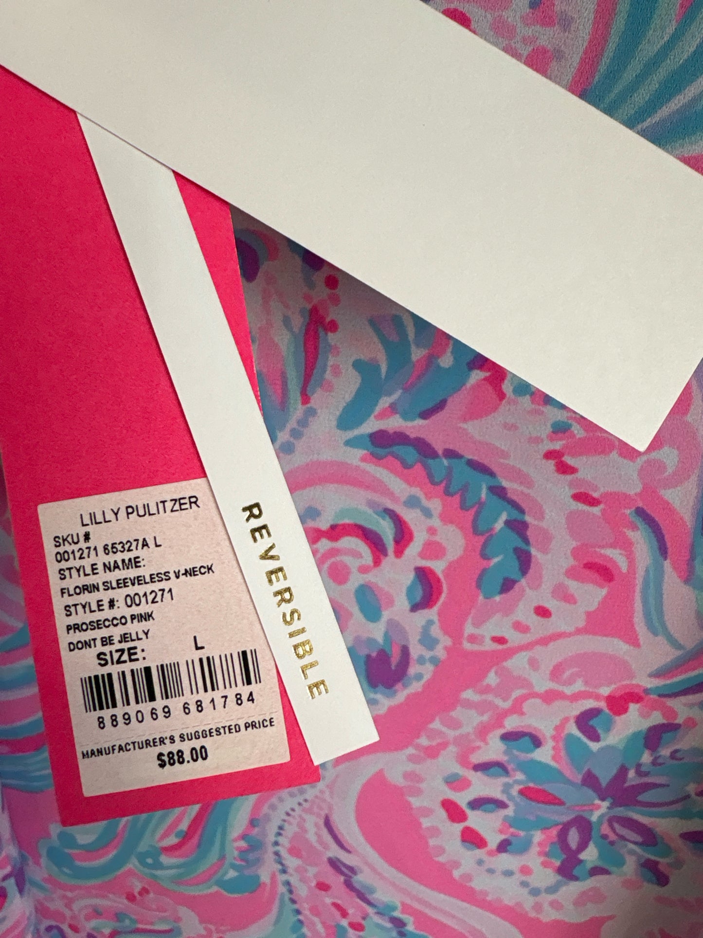 Lilly Pulitzer Size L multi Top