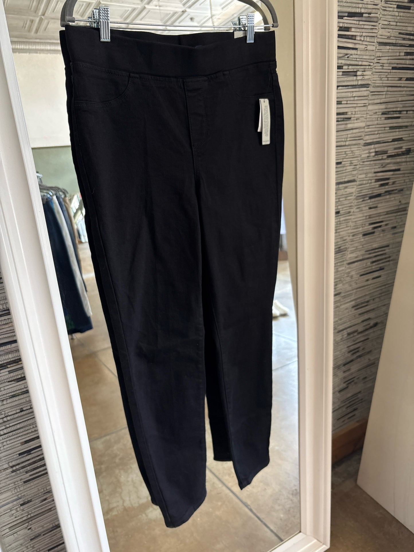 TALBOTS Size 10 Black Pants