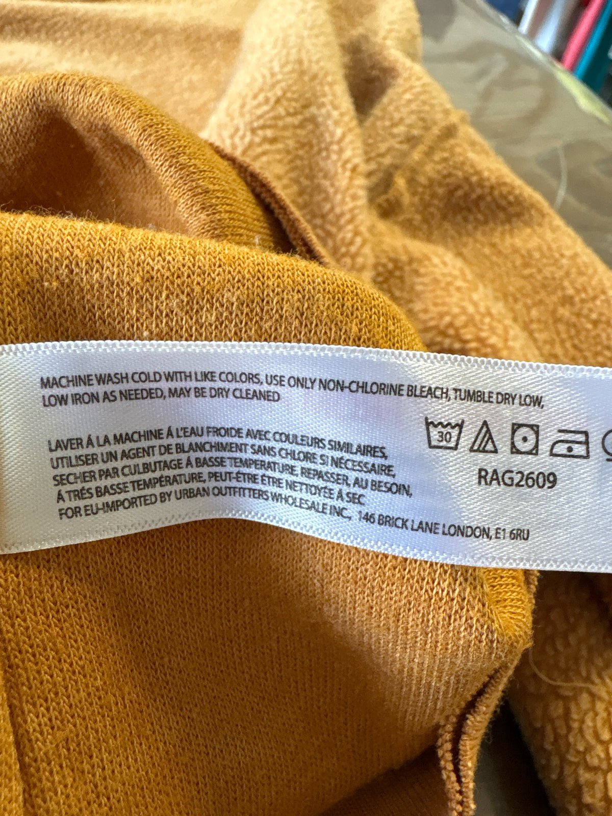 free people Size S Orange Sweatshirt/Hoodie