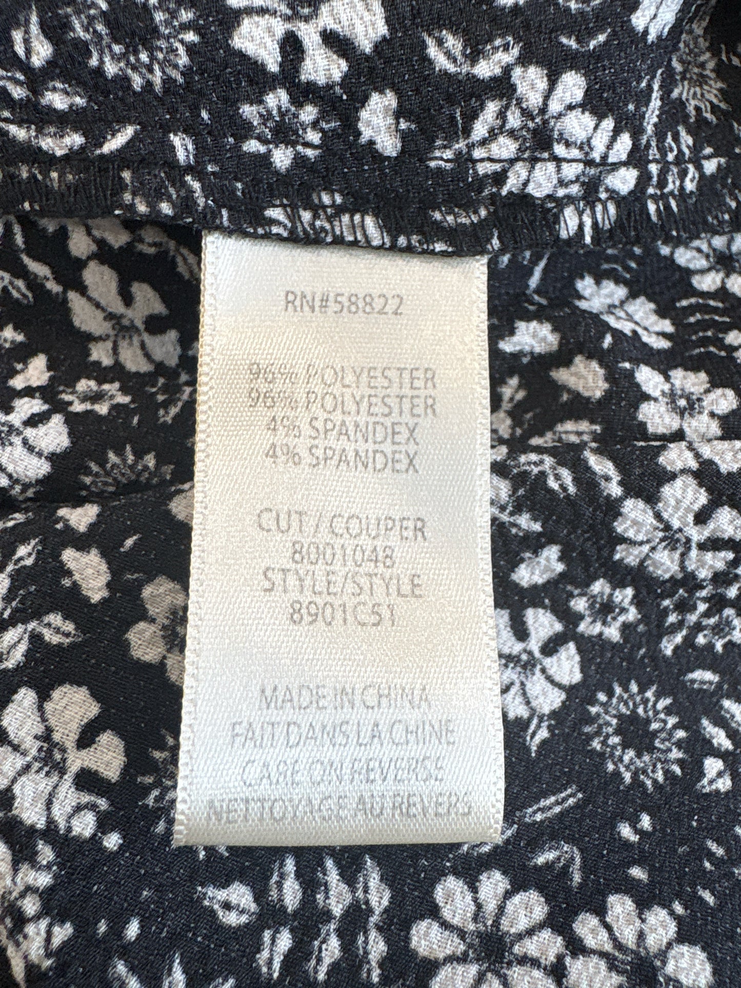 Max Studio Size XS Black & White Dress
