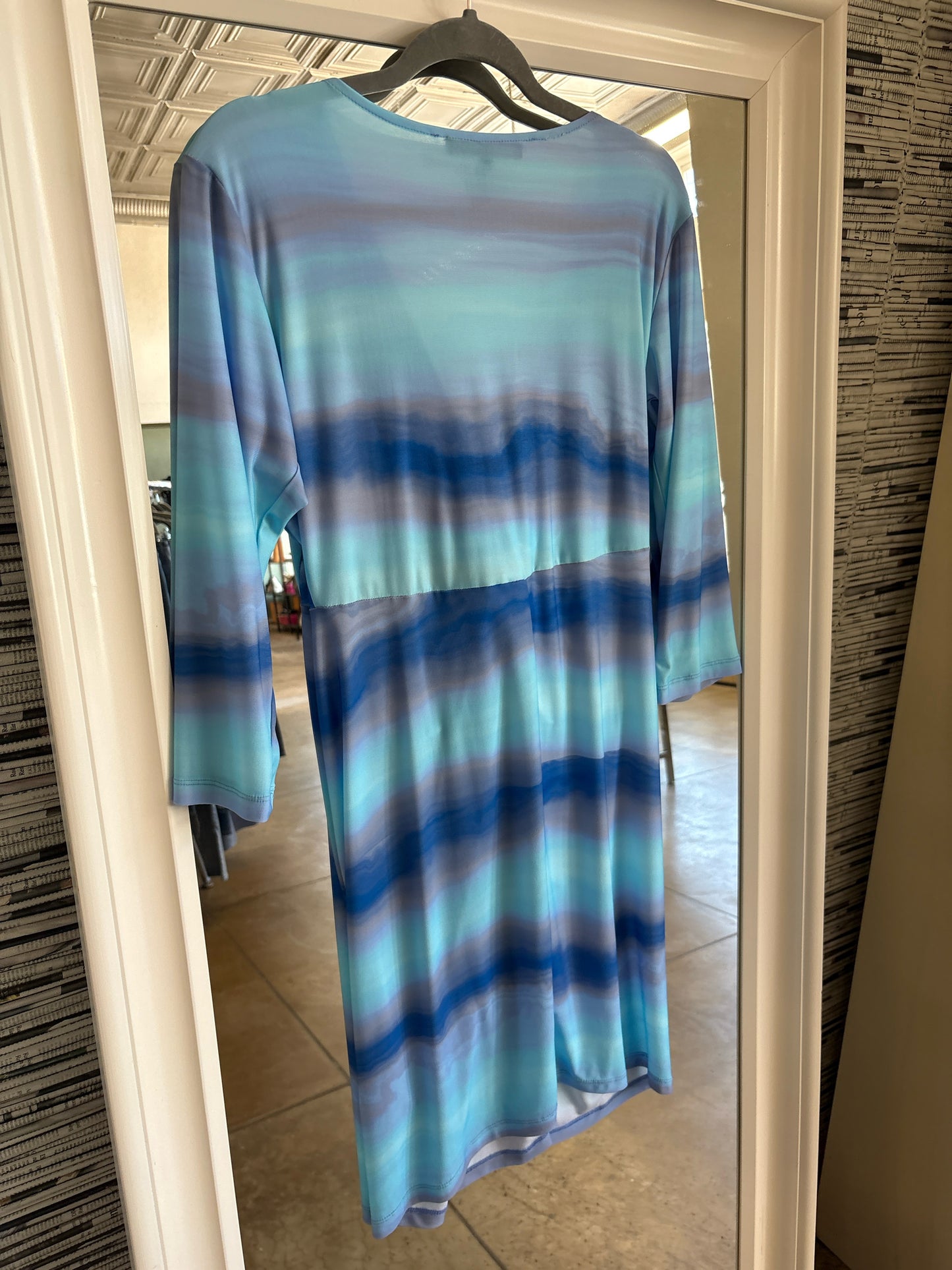 BCBG Maxazria Size S Blue/Aqua Dress