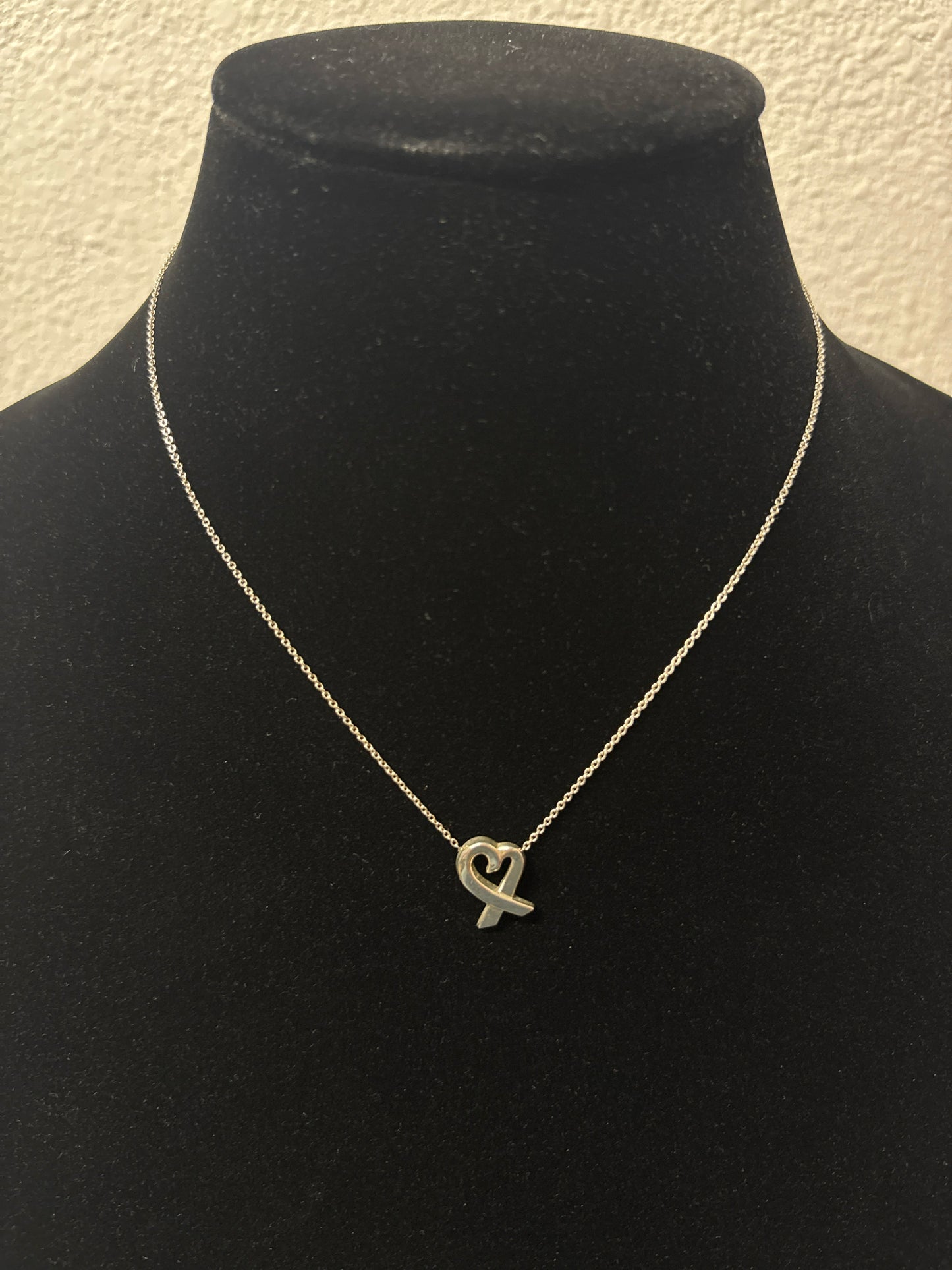 Tiffany & Co. Silver Heart Necklace