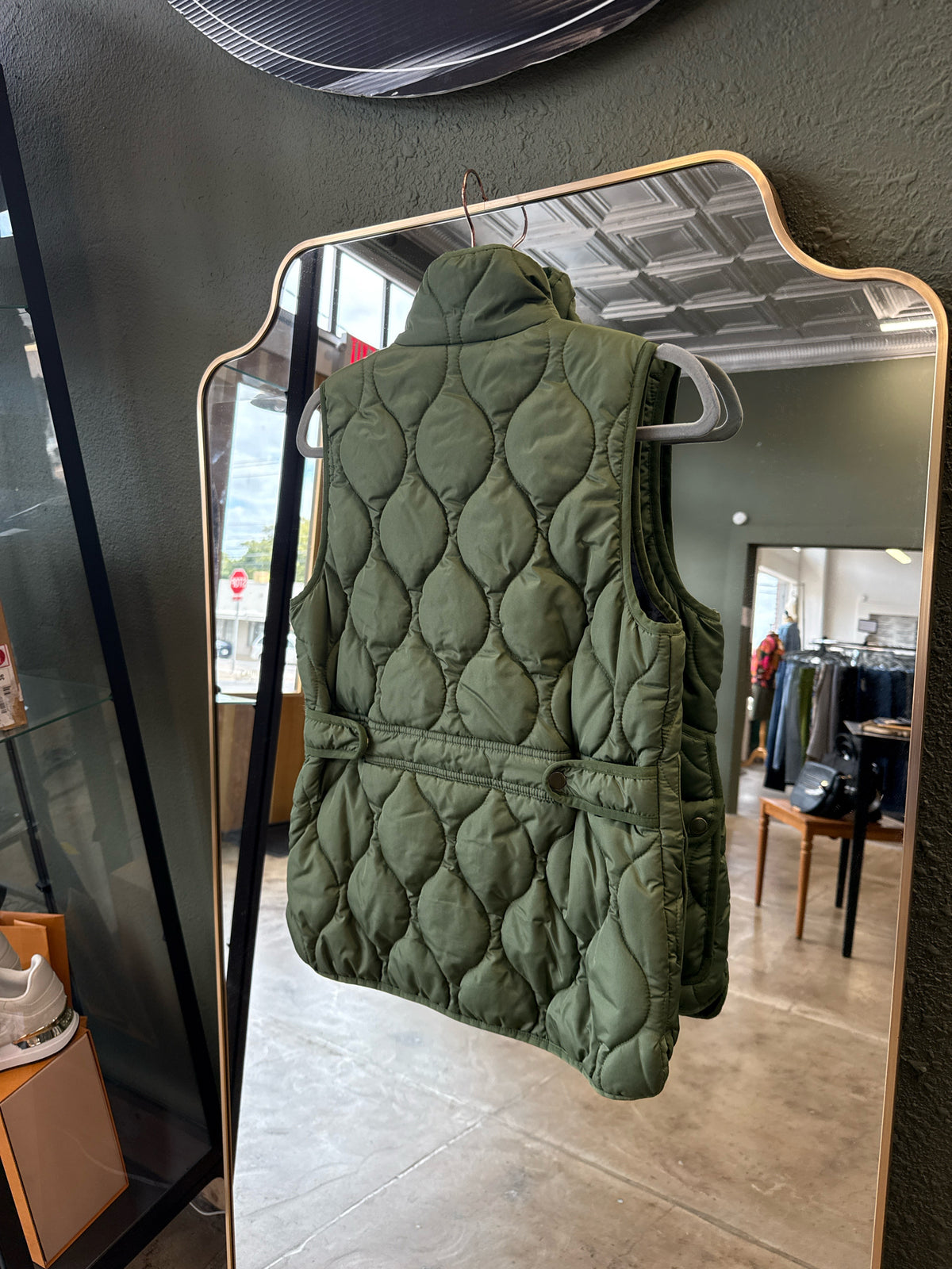 Jcrew Size XS Green Vest