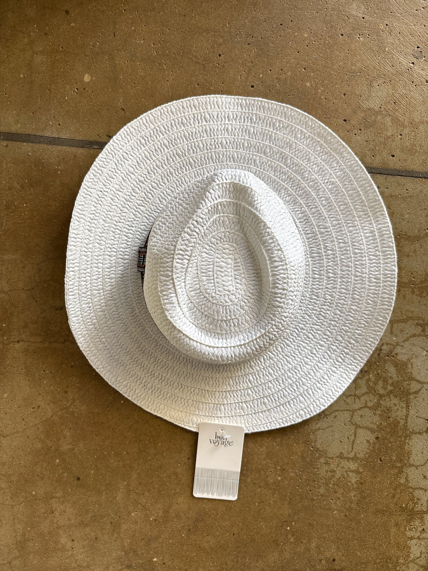 Bon Voyage White Hat