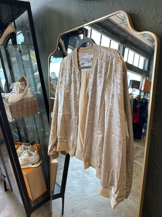 Miss Sparkling Size XL Gold Jacket