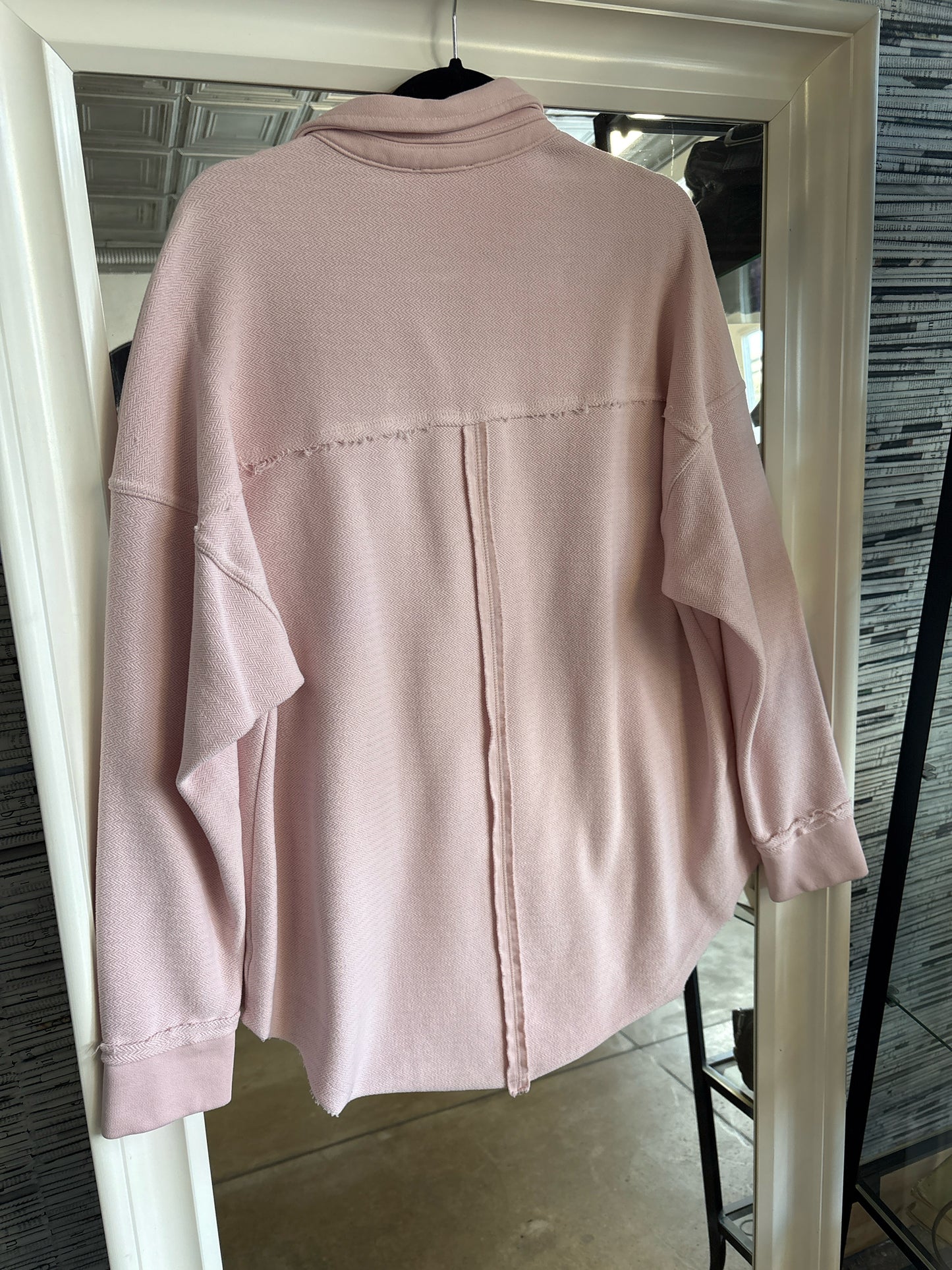 In Bloom Size S Pink Sweatshirt/Hoodie