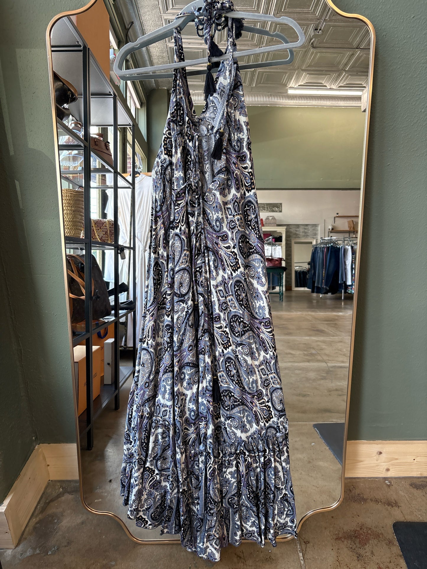 Mamey multi Paisley Dress