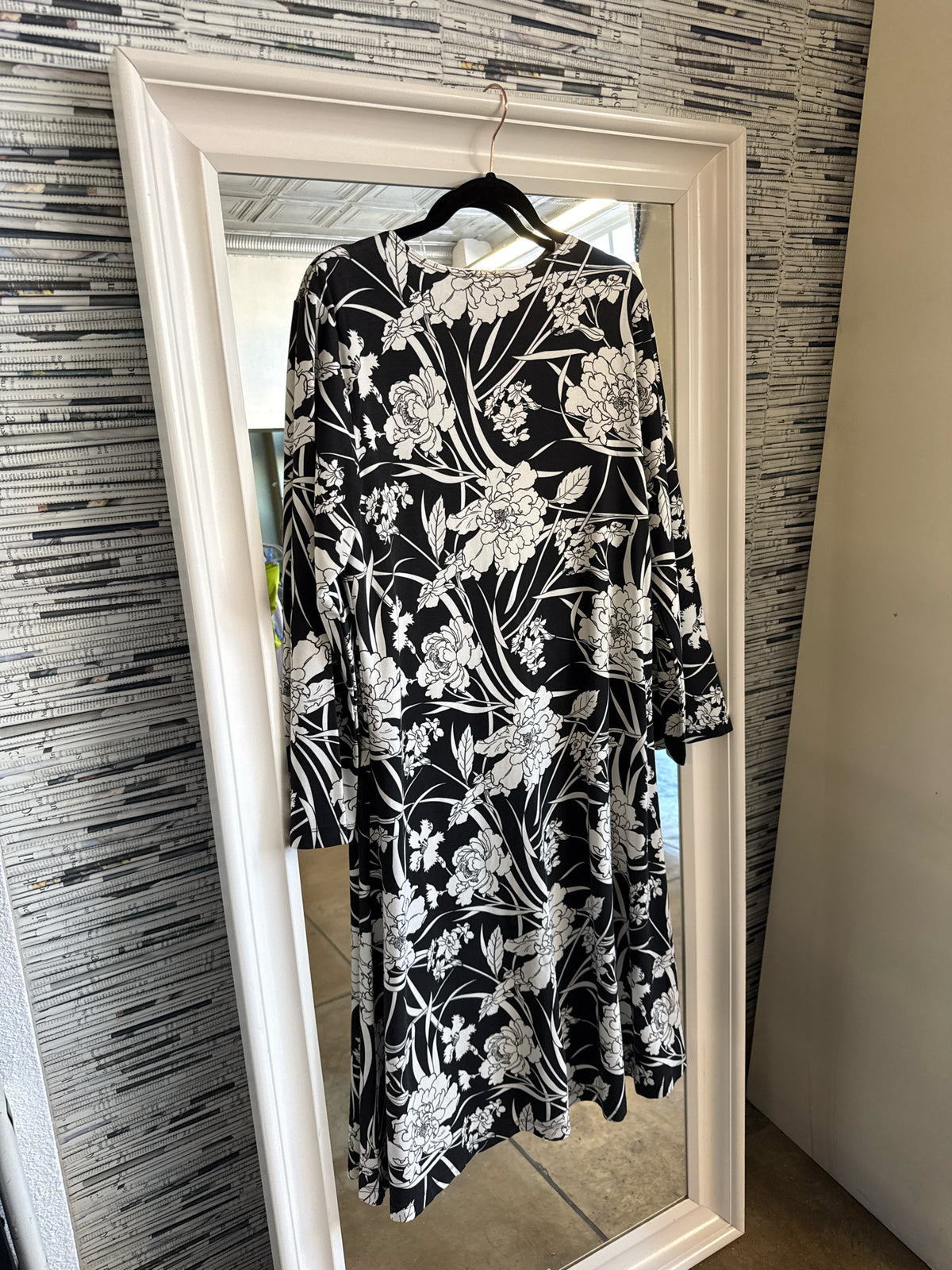 Bryn Walker Size L B&W Dress