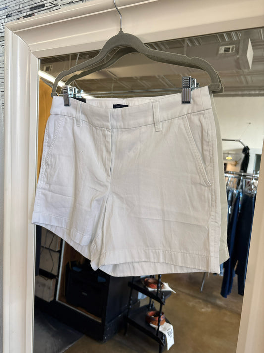 J. CREW Size 4 White Shorts