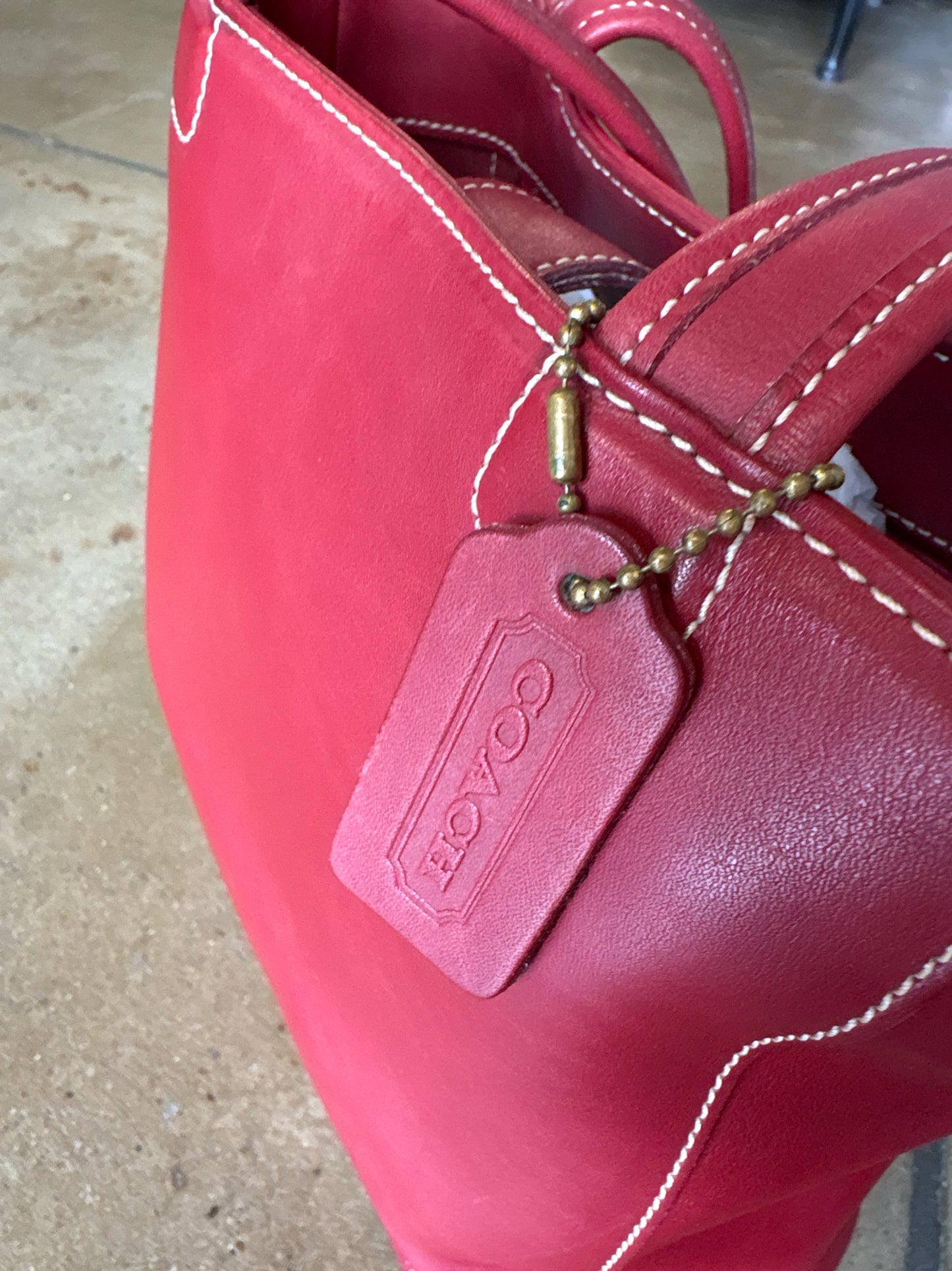 COACH Red Purse