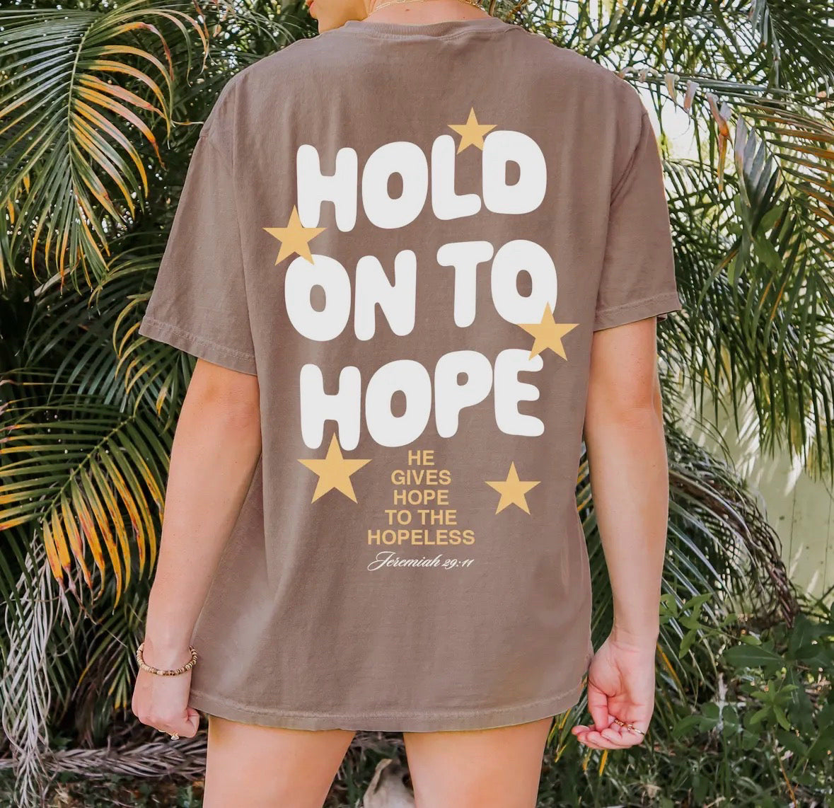 GLO Tee Hold On To Hope