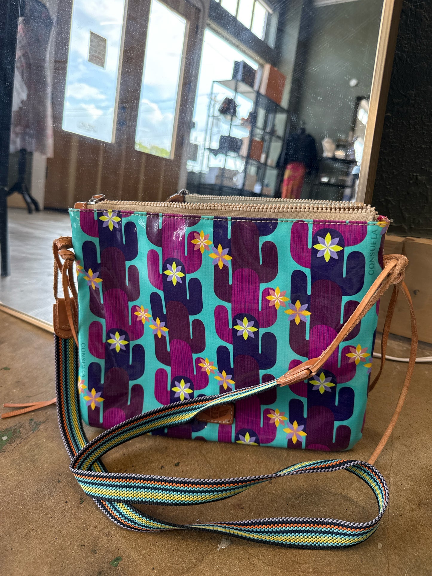 Consuela Blue/Purple Bag