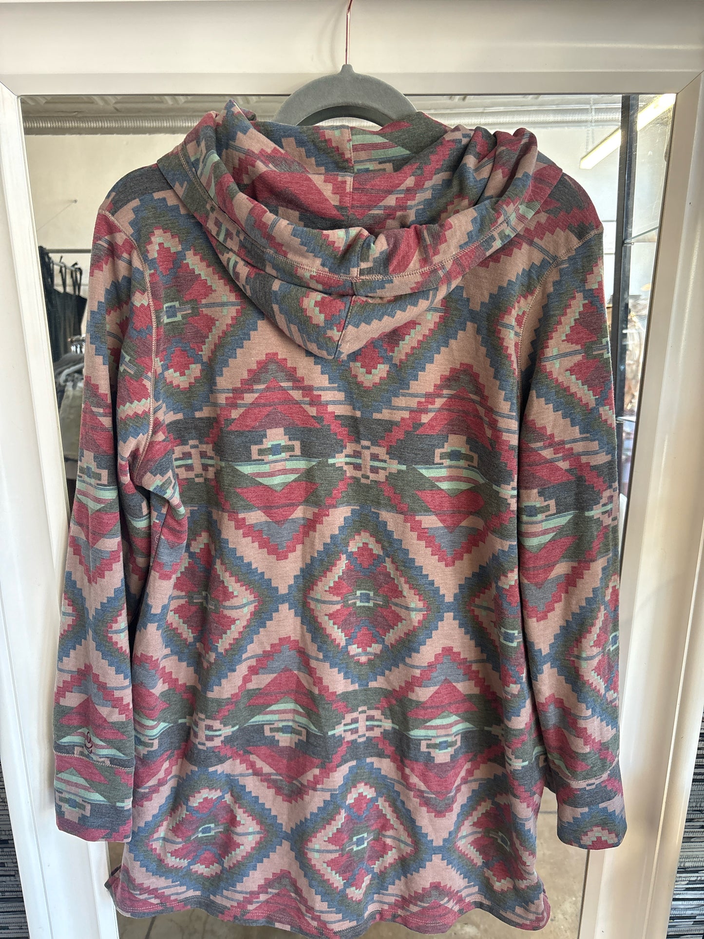 CuddlDuds Size M multi Southwestern Jacket