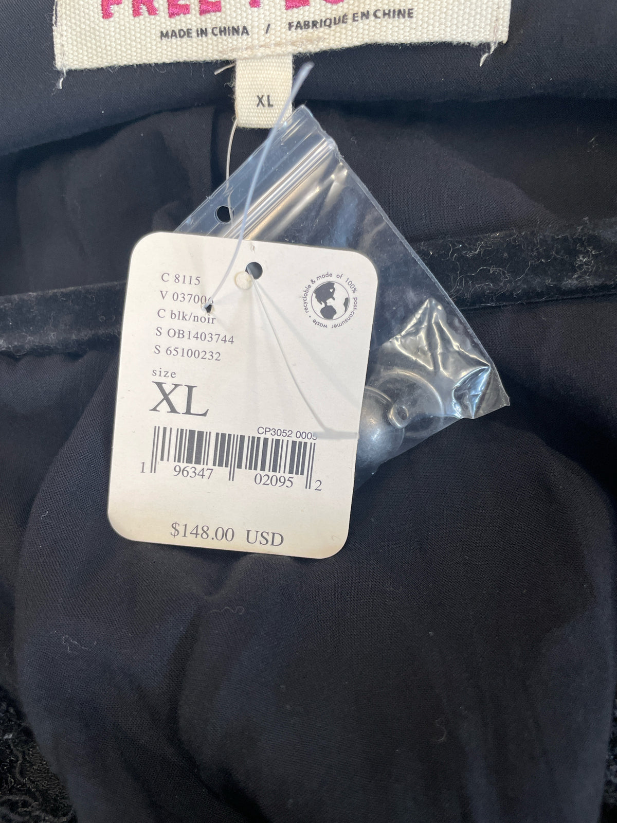 free people Size XL Black Jacket