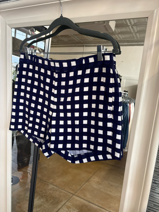 Banana Republic Size 6 Checkered Shorts