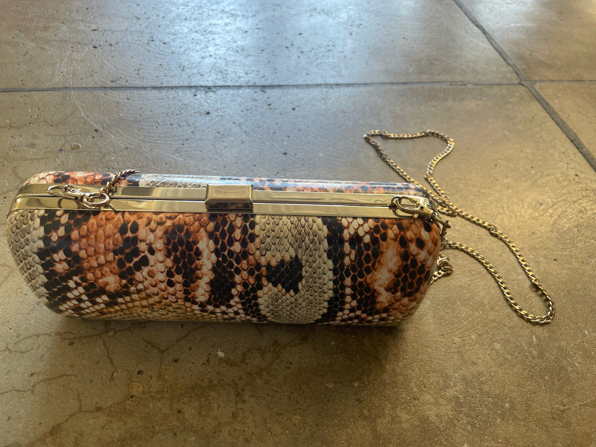 Charming Charlie Snakeskin Purse