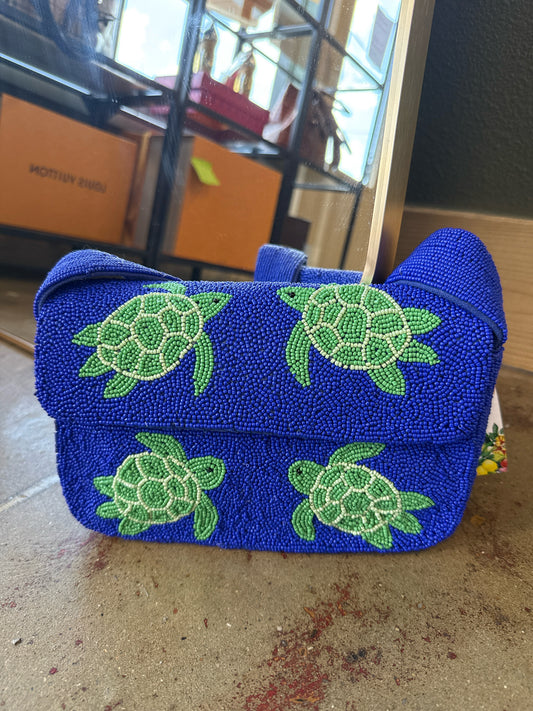 Express Edit Blue/Green Purse