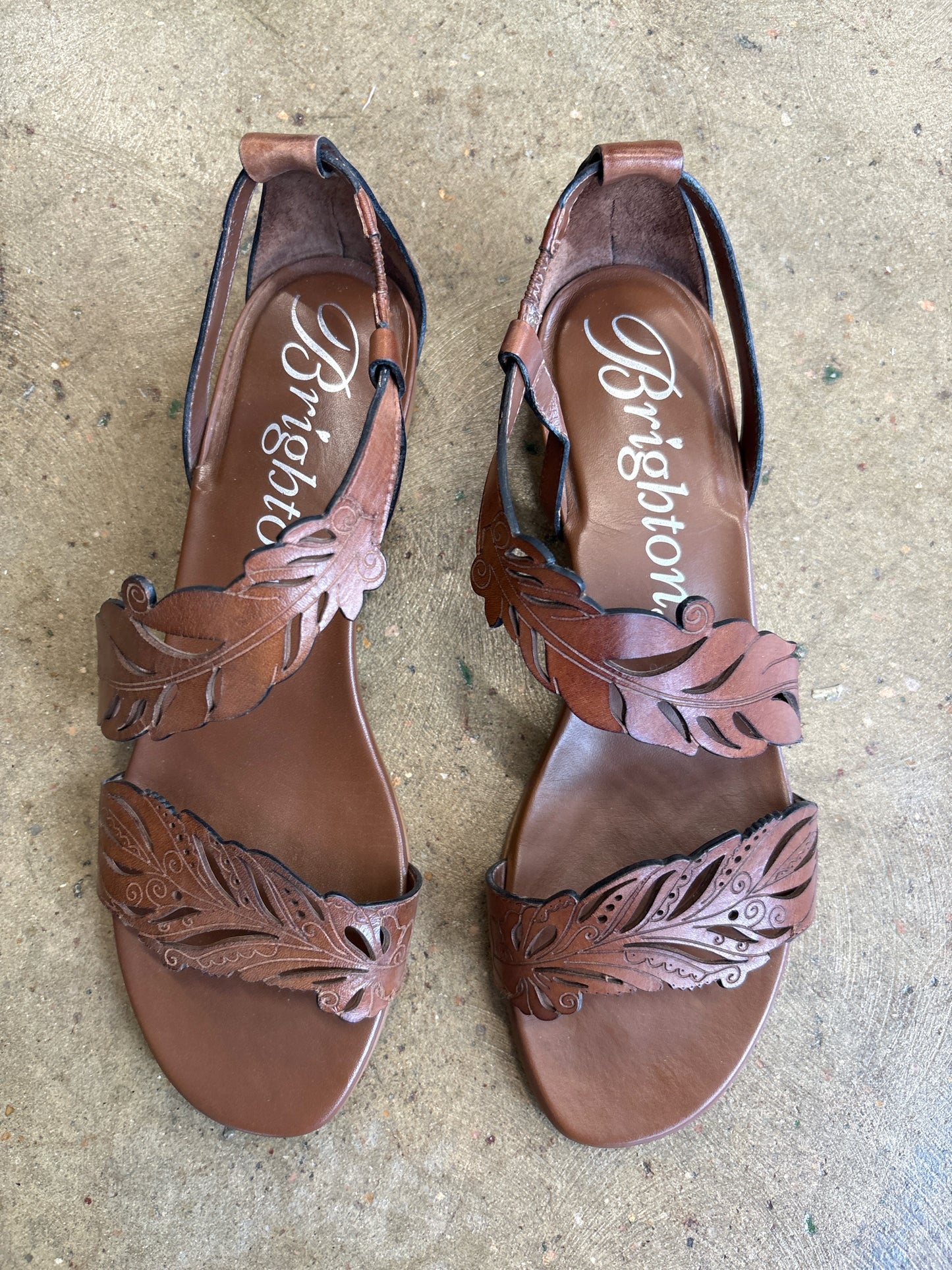 Brighton Shoe Size 8 Brown Sandals