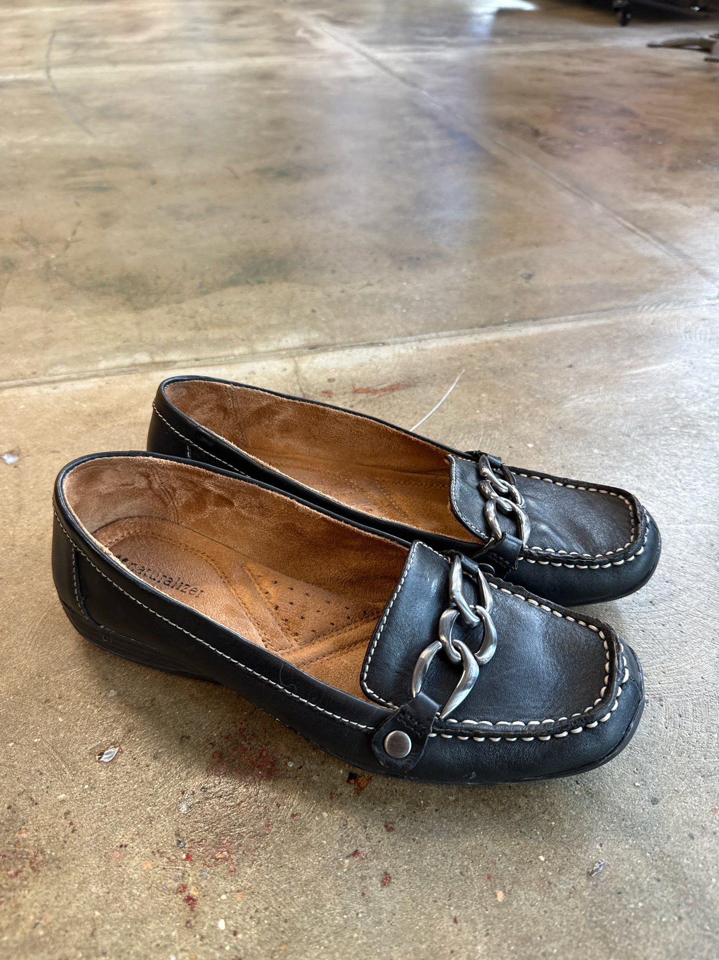 Naturalizer Shoe Size 8 Black Flats
