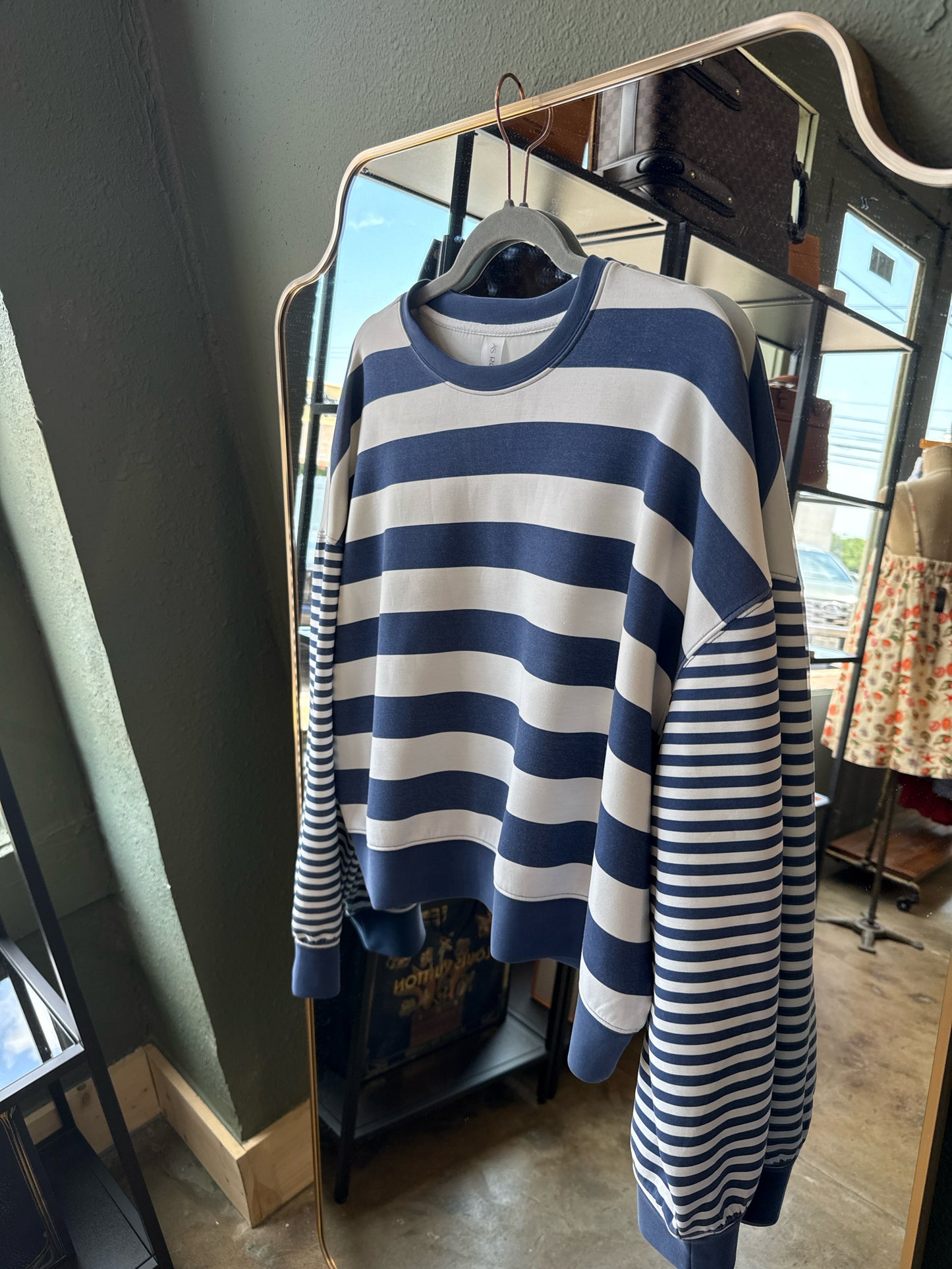 As Revival Size M Blue/White Pullover/Hoodie