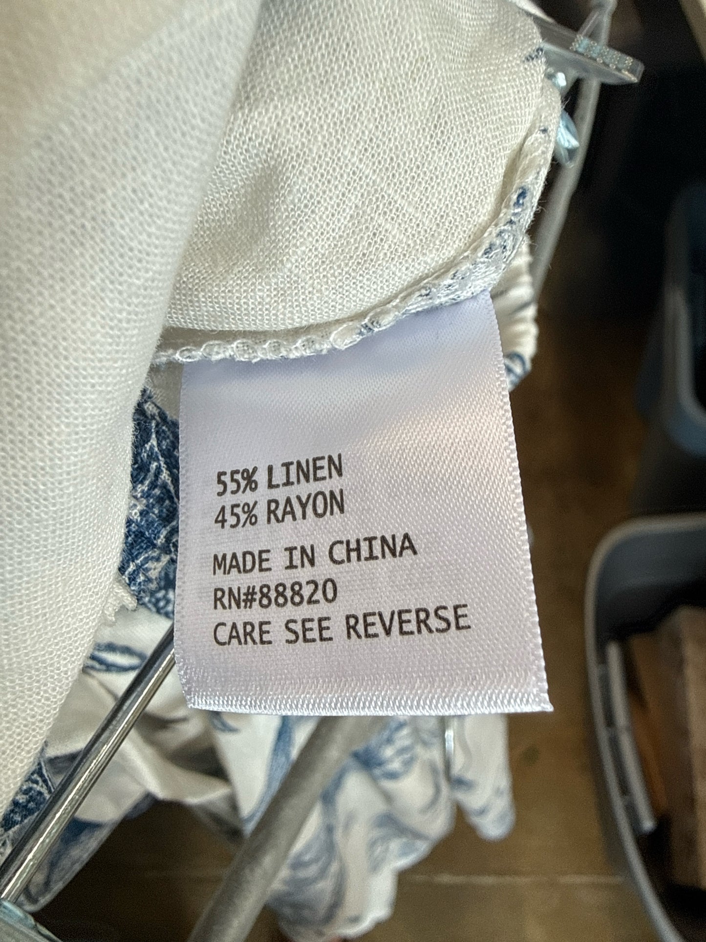 Rachel Zoe Size S Blue/White Skirt
