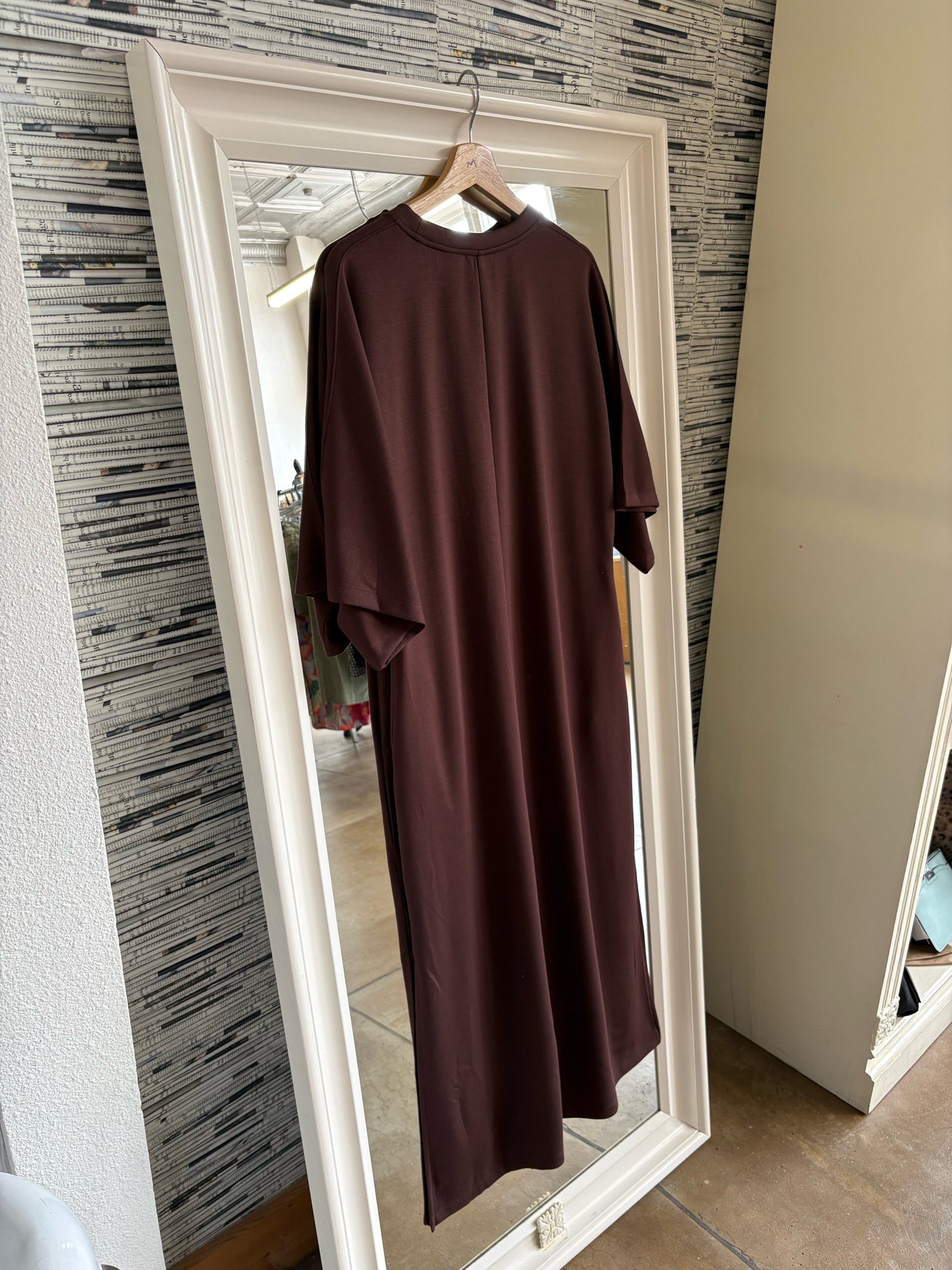 entro Size M Brown Dress