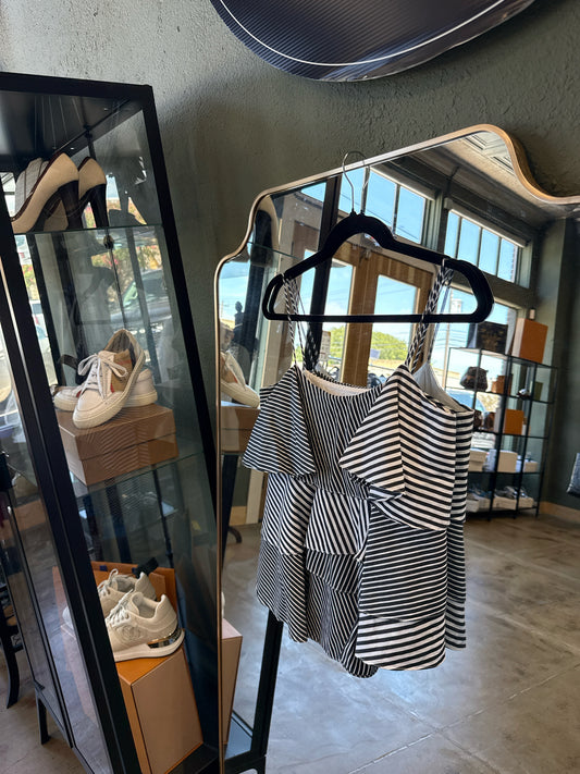 Milly Size S Black/White Top