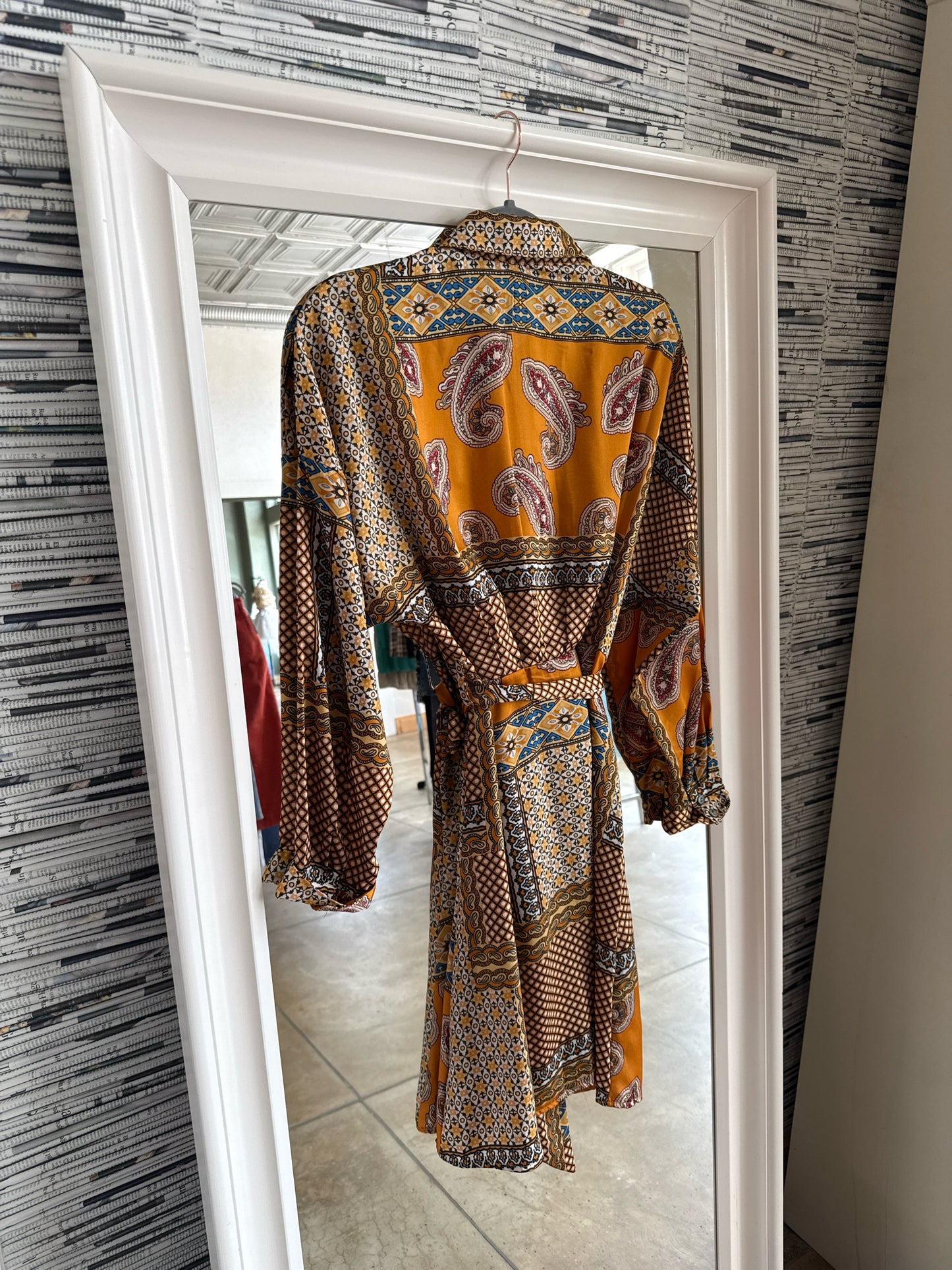 She + Sky Size S Yellow Dress