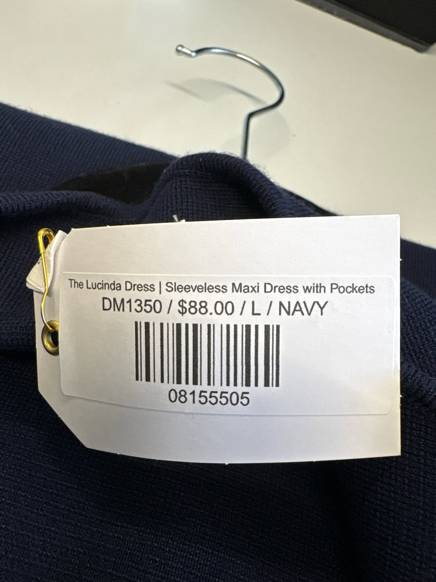 All Row Size L Navy Dress