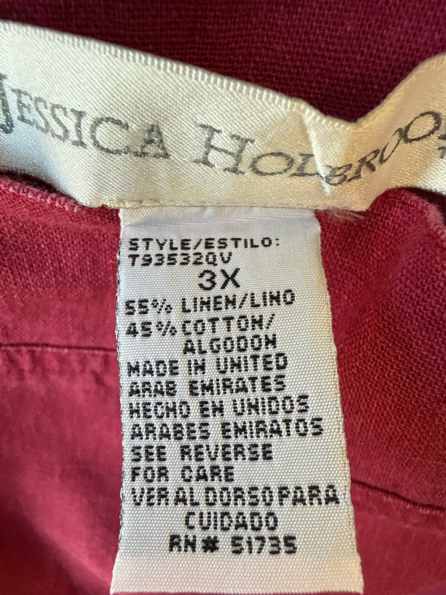 Jessica Holbrook Size 3x Pink maxi Dress
