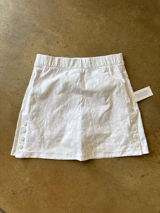 j mclaughlin Size XS White Floral Skort