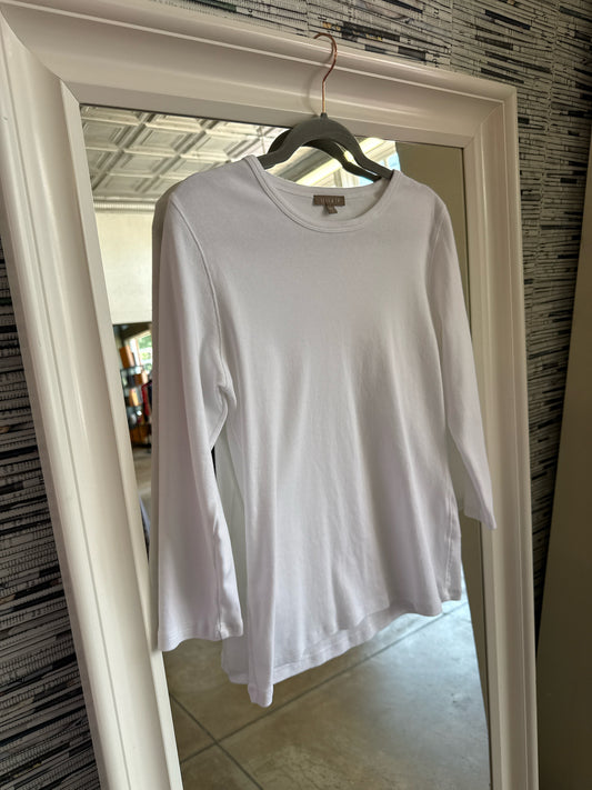 Lilla P Size L White Tee