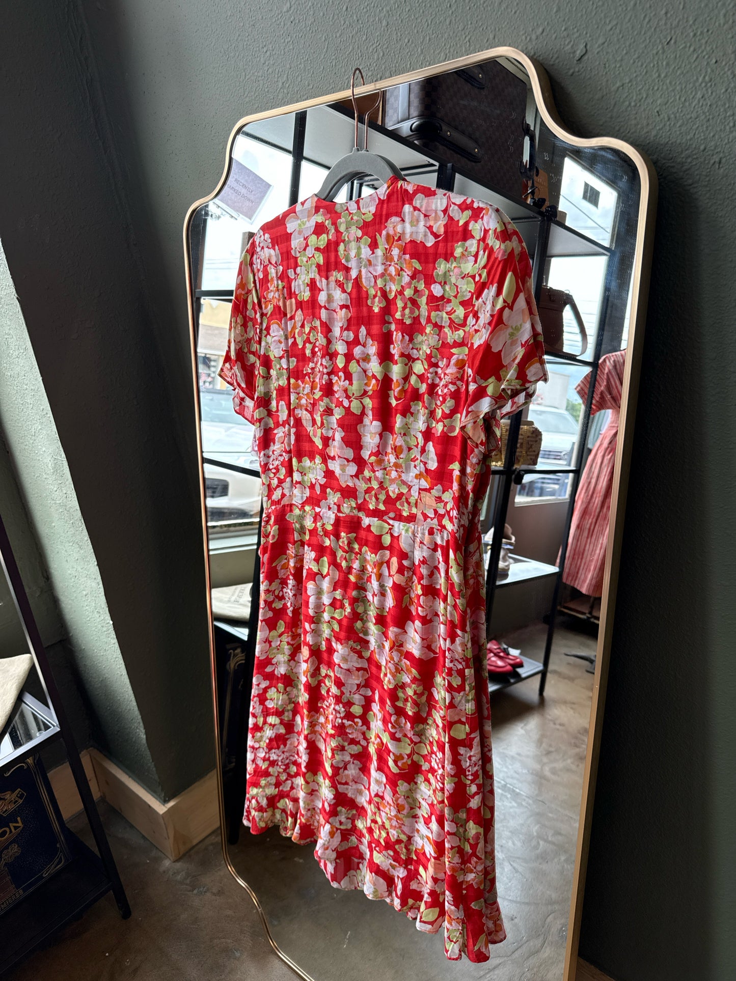 J Jill Size M Red Dress