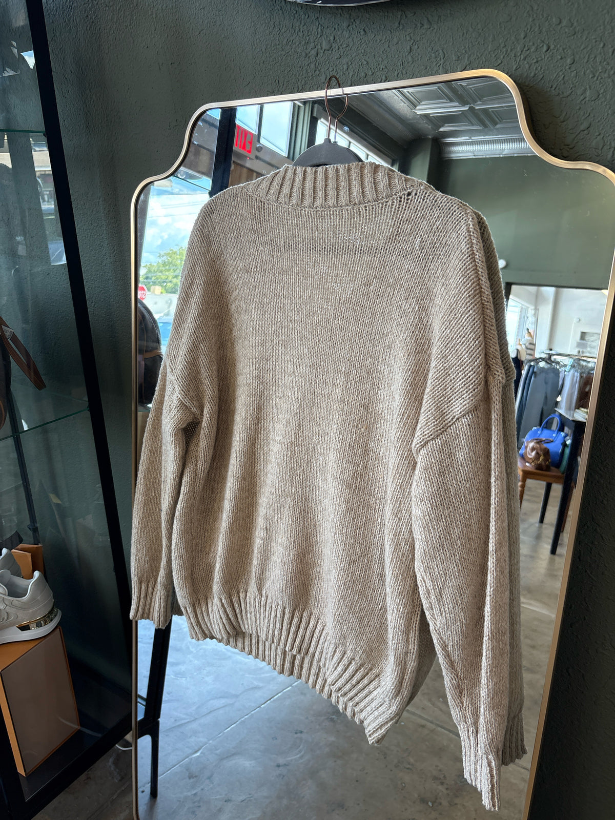 No Brand Size XL Beige Sweater