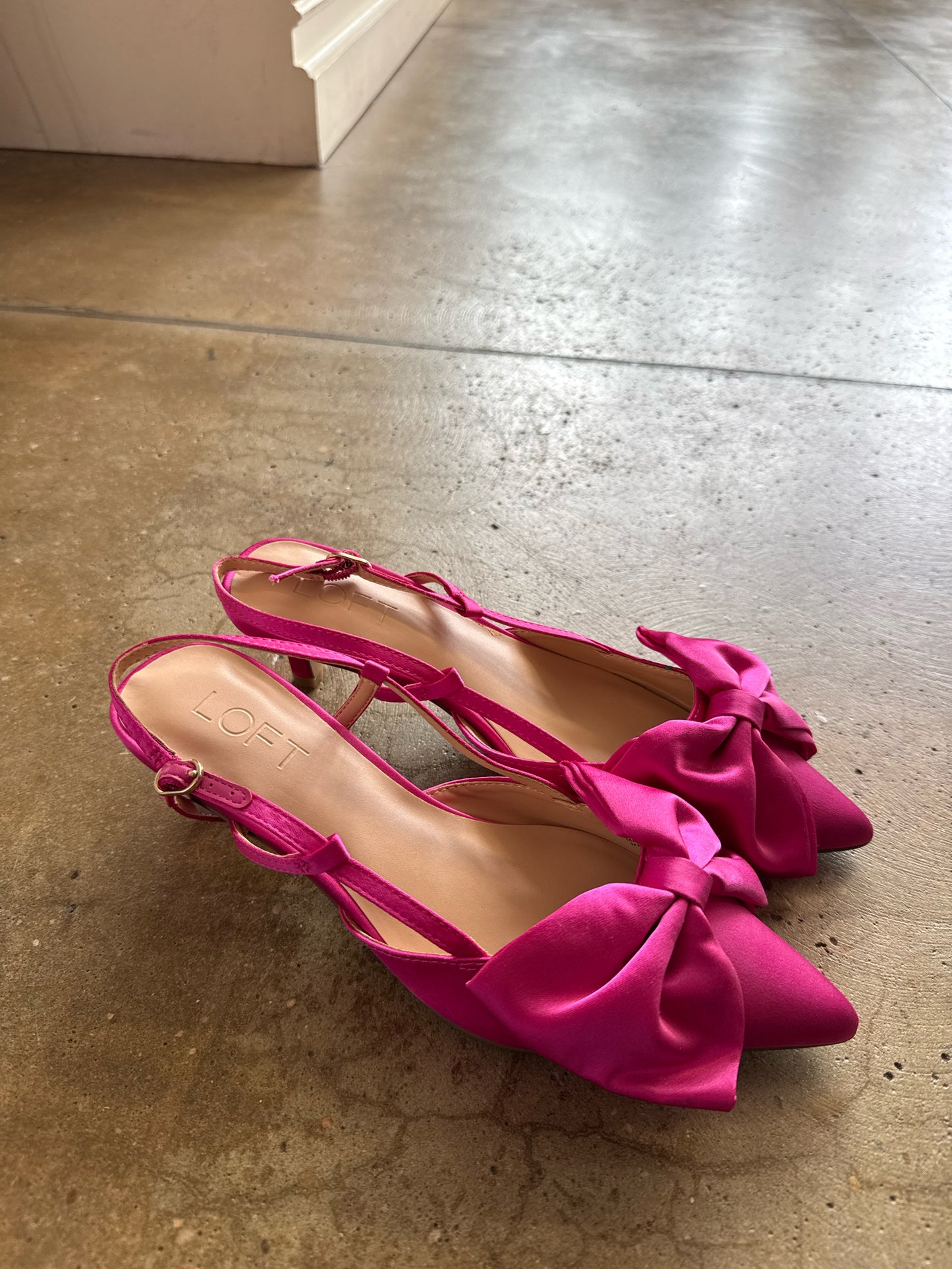 LOFT Shoe Size 6 Pink Heels