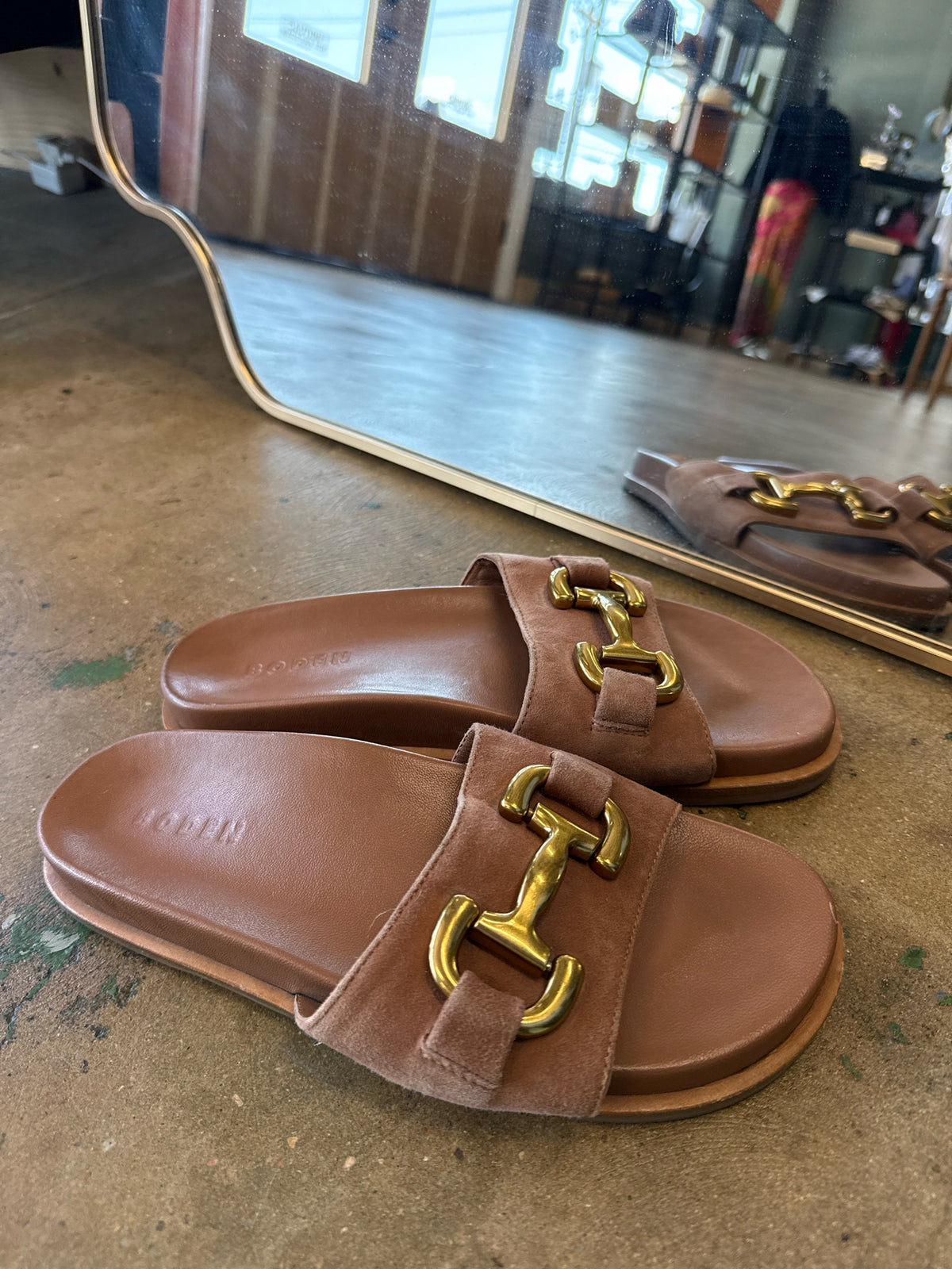 Boden Shoe Size 38 Brown Sandals